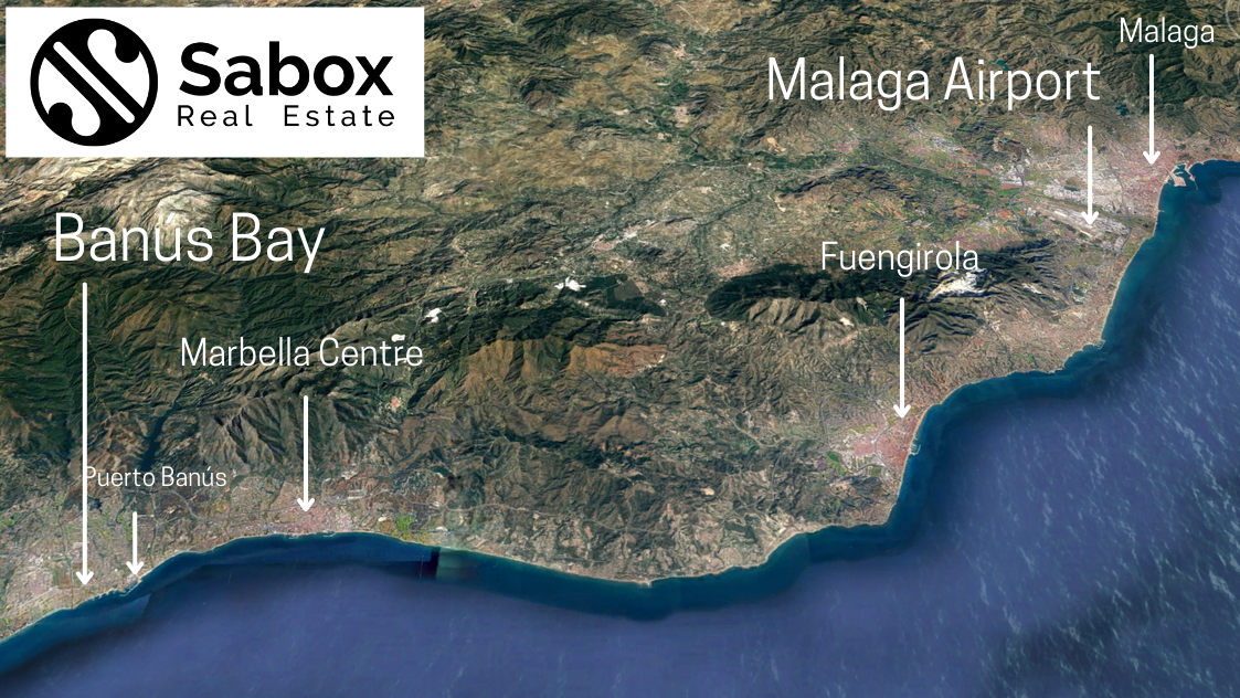 Banús Bay Mapa Banús Bay Mapa